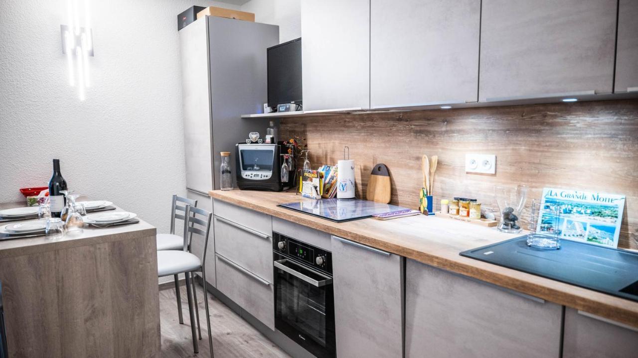 Ti Tahiti Studio-3min Plage-terrasse Cosy-wifi-parking - Cohôteconciergerie Motte Apartment La Grande-Motte
